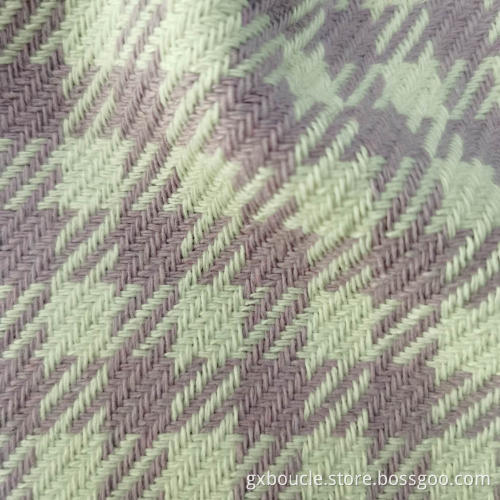 Woolen Zara Plaid design fashion fabric